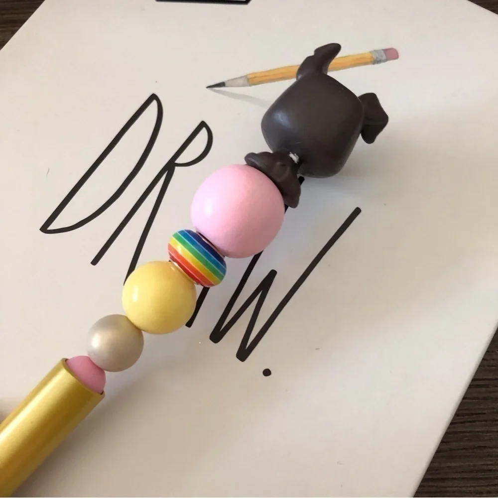 Disney Doorables: Coco: Dante handmade beaded pen